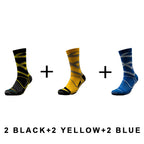 Men's High Top Professional Cycling Socks (6 pairs)