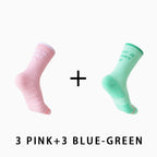 Mid Crew Towel Bottom Women's Cycling Socks（6 pairs）