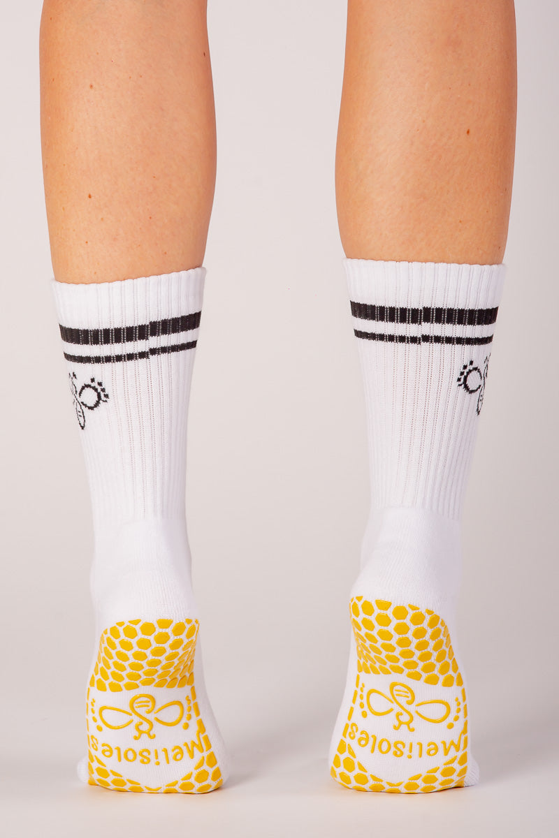 Meli-Stripe White
