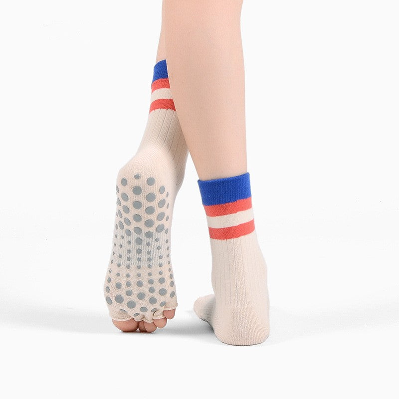 Non Slip Gym Pilates Sock (5 Units)