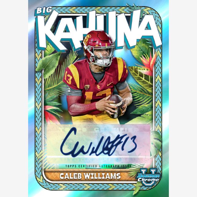 2023 Bowman Chrome University Football Blaster Box