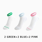 Women's Low Cut Running Socks（6 pairs）