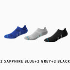 Men's Breathable Towel Sole Running Socks（6 pairs）