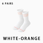 Women Profession Running Compression Socks(6 pairs）