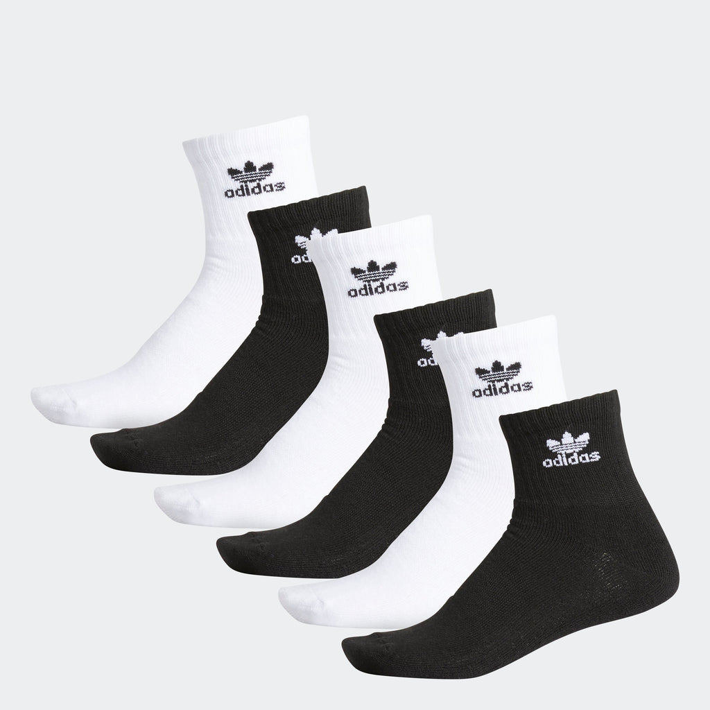 Trefoil Quarter Socks 6 Pairs