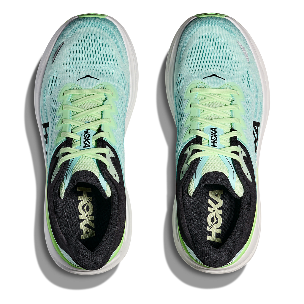 Hoka Bondi 9 Luna Moth - Blue Spark