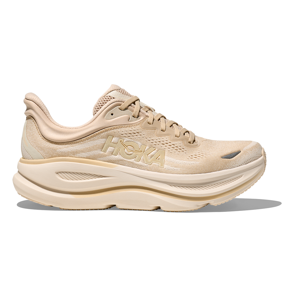 Hoka Bondi 9 Oatmeal - Oat Milk