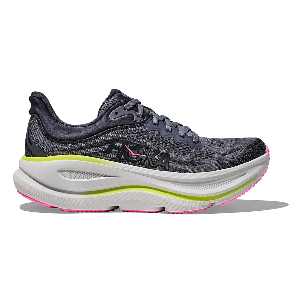 Hoka Bondi 9 Charcoal Grey - Grey Skies