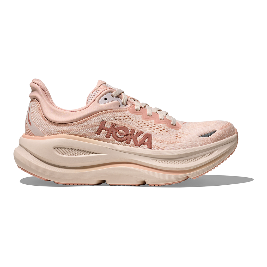 Hoka Bondi 9 Rose Latte - Rose Cream