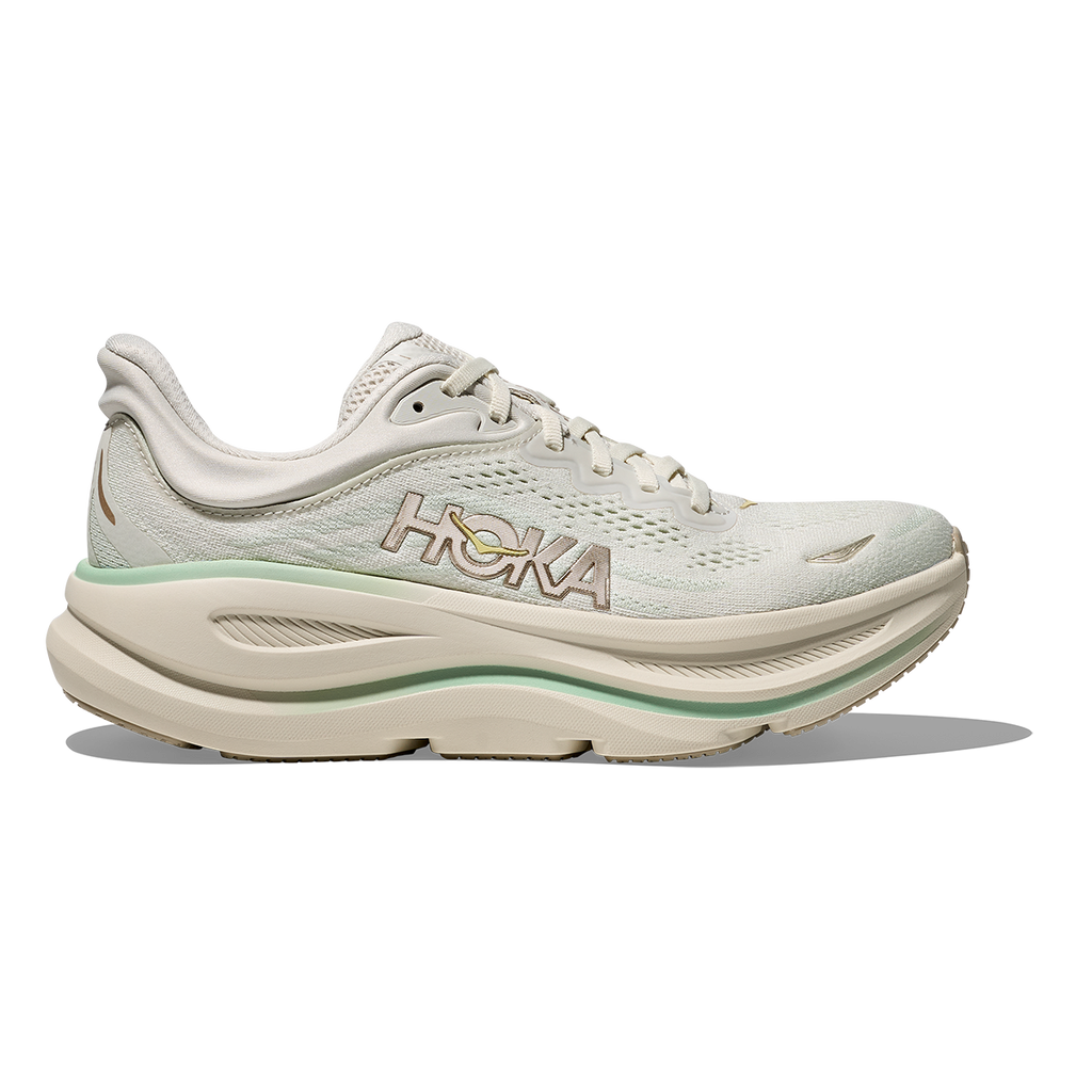 Hoka Bondi 9 Truffle Salt - Sea Glass