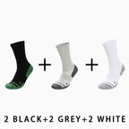 Men's Mid-calf Running Socks(6 pairs)