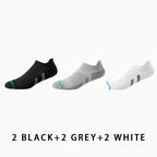 Men's Breathable Towel Sole Running Socks（6 pairs）