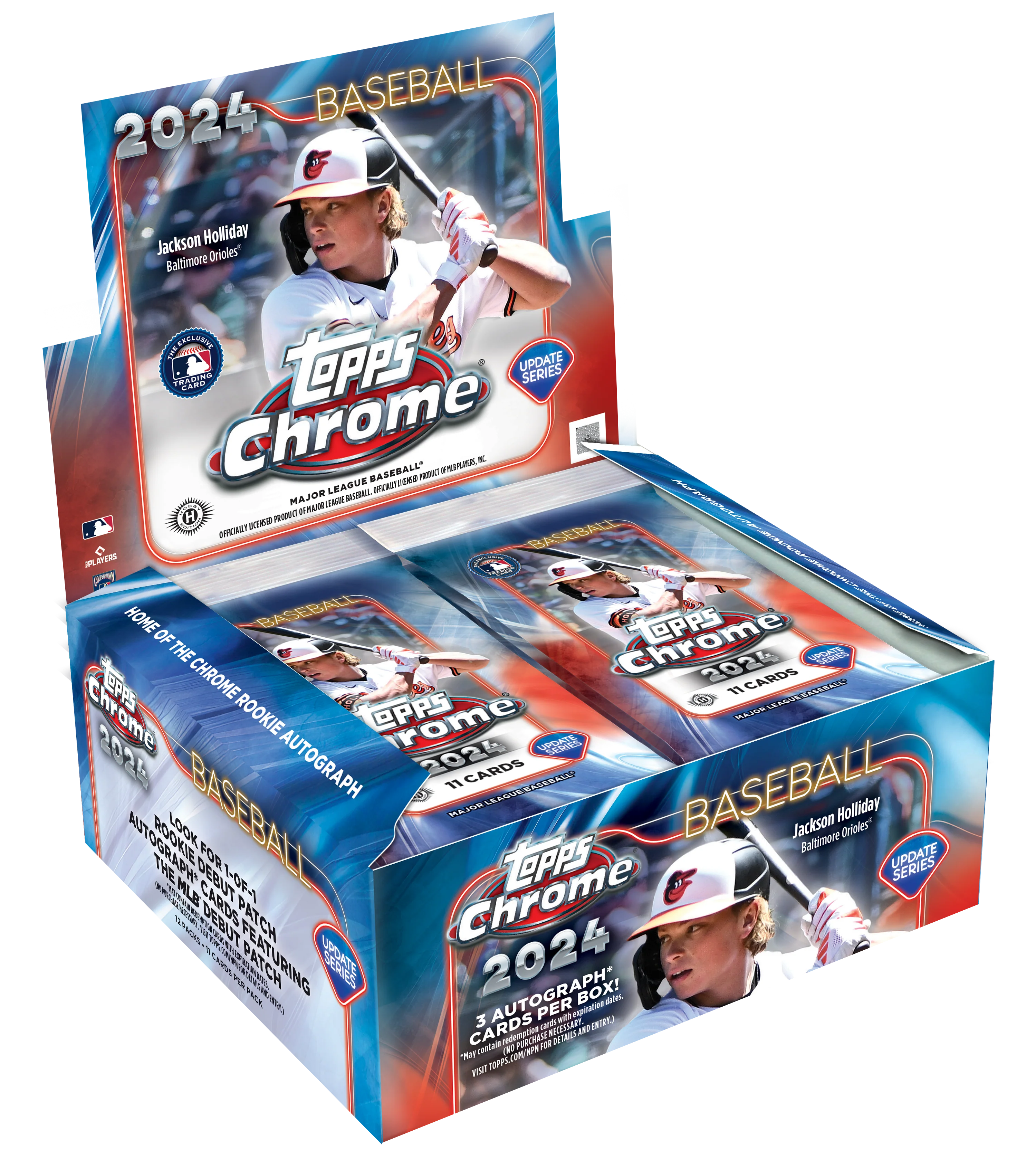 2024 Topps Chrome Update Baseball Hobby Jumbo Box