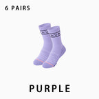 Women Profession Running Compression Socks(6 pairs）