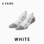 Men's Short Thin Running Socks（6 pairs）