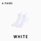 Women's Short Running Compression Socks(6 pairs）