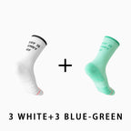 Mid Crew Towel Bottom Women's Cycling Socks（6 pairs）