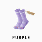 Women Breathable Mid-calf Running Socks(6 pairs）