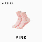 Women's Breathable Running Compression Socks（6 pairs）