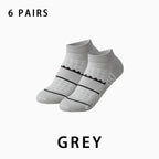 Women's Non-slip Running Sports Socks(6 pairs）