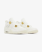 NIKE AIR JORDAN4 METALLIC GOLD WMNS