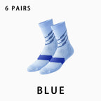 Men's Marathon Running Socks（6 pairs）