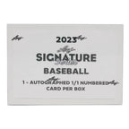 2023 Leaf Signature Series Baseball Hobby Box