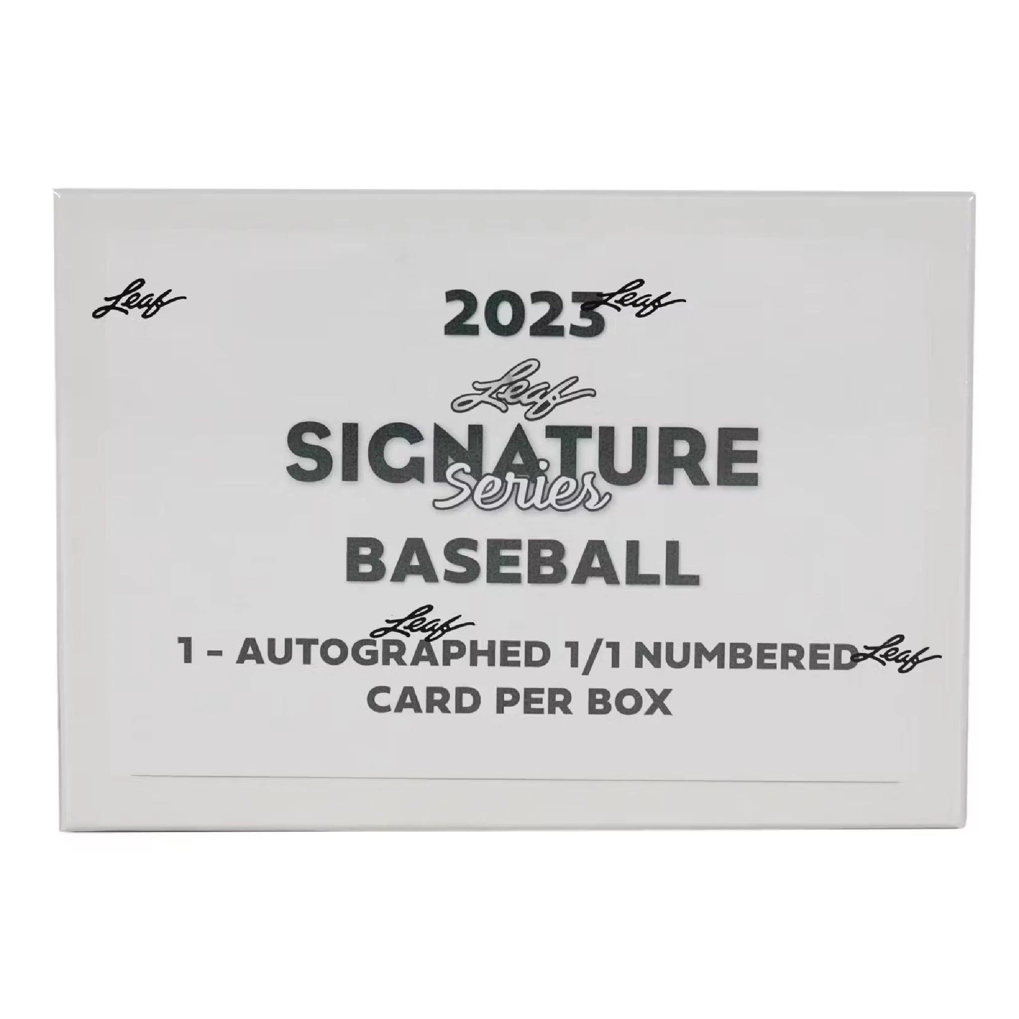 2023 Leaf Signature Series Baseball Hobby Box