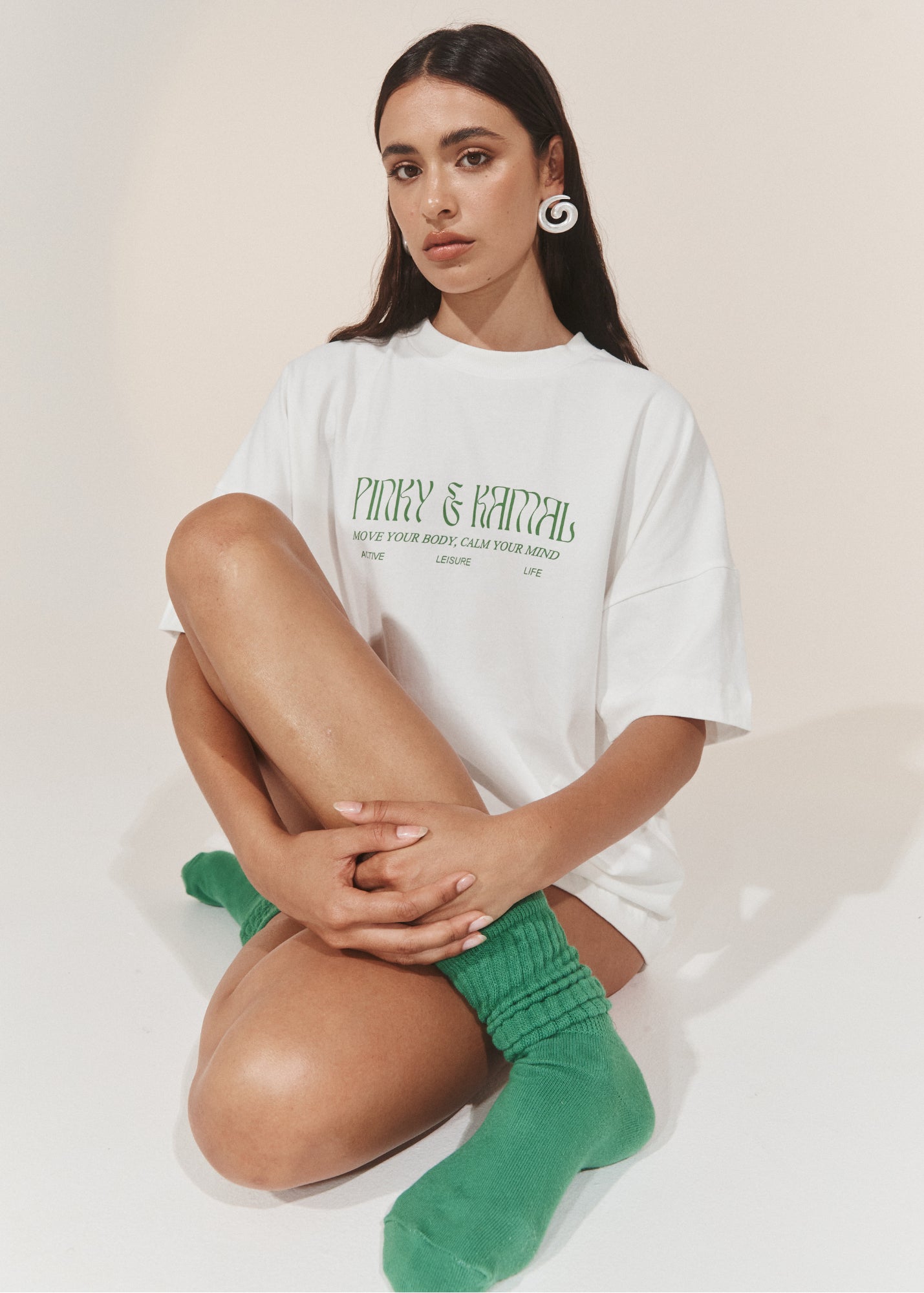 The Slouchy Sock LITE -  Sea Green