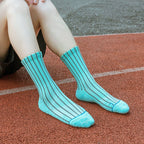 Men's Mid-calf Running Socks(6 pairs）