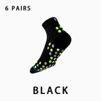 Men's Polka Dot Running Socks（6 pairs）