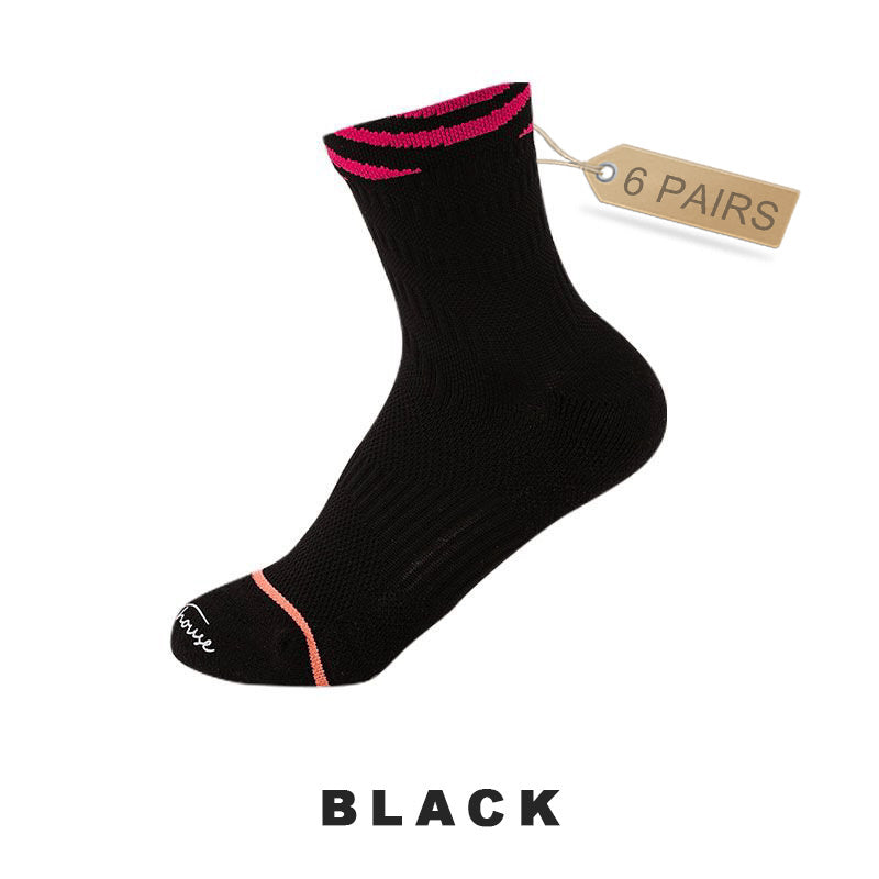 Women's Breathable Fitness Socks (6 pairs)