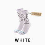 Men's Mid-calf Running Socks(6 pairs）