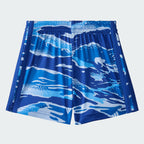 Kids' adidas Two-Piece Short Sleeve Cotton Heather Tee and Elastic Waistband Printed Shorts Set