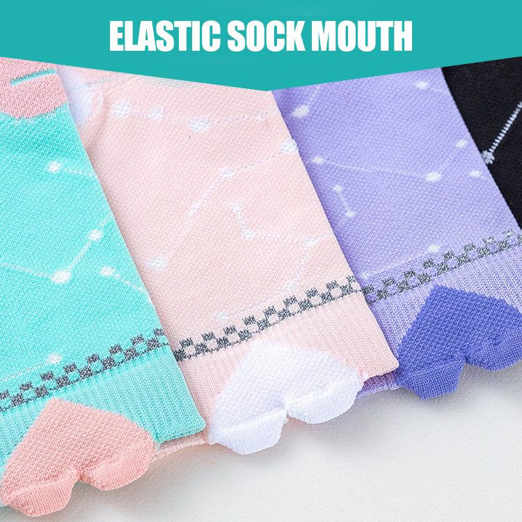 Women's Professional Breathable Cycling Socks（6 pairs）