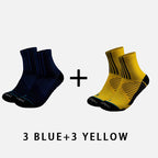 Mens Grip Socks Fitness （6 pairs）