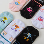 Couple's Professional Non-slip Running Socks(6 pairs）