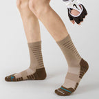 Breathable Men's Mid-calf Cycling Socks(6 pairs）