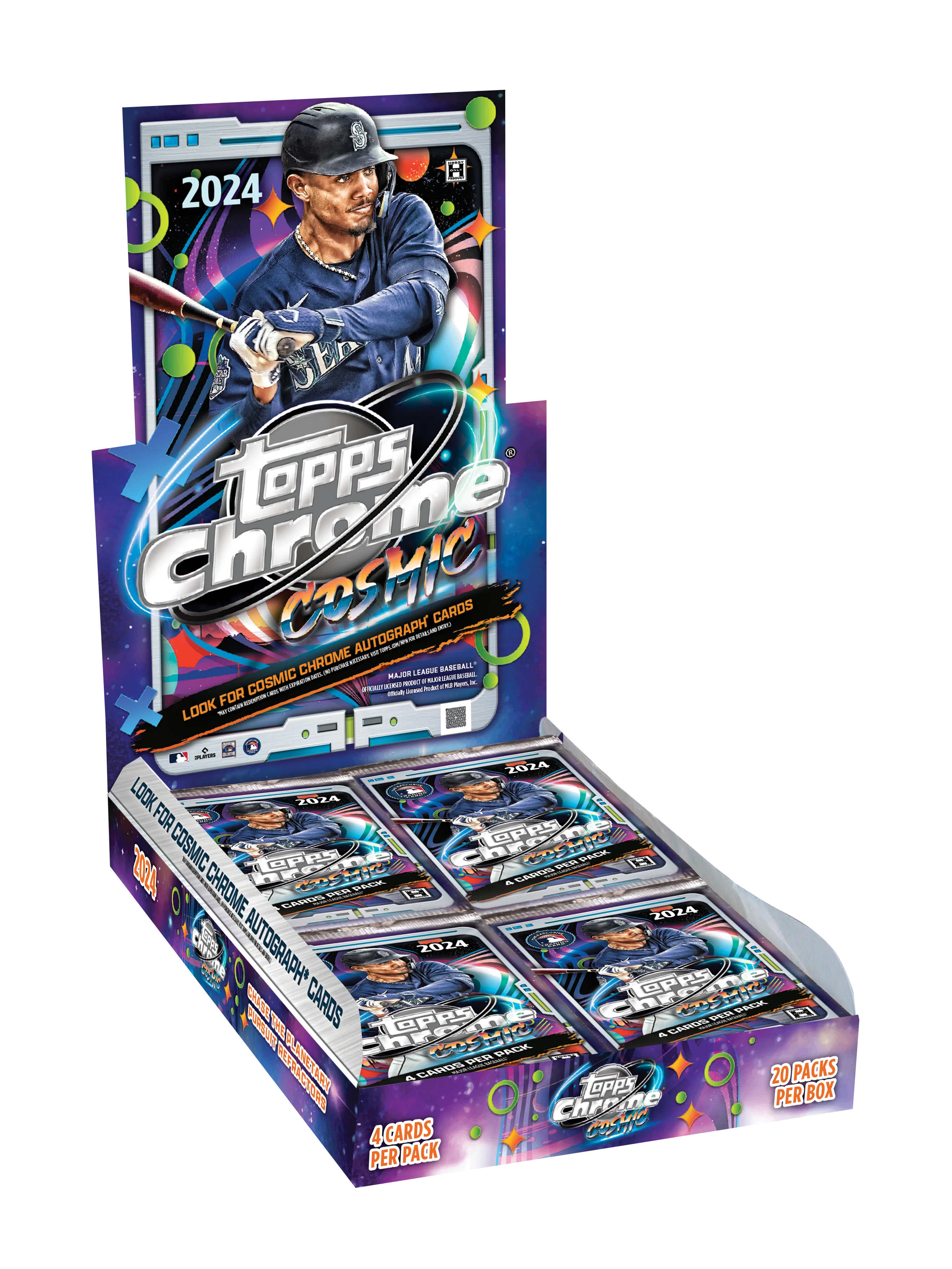 2024 Topps Chrome Cosmic Baseball Hobby Box