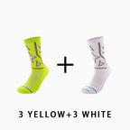 Men's Mid-calf Running Socks(6 pairs）