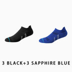 Men's Breathable Towel Sole Running Socks（6 pairs）