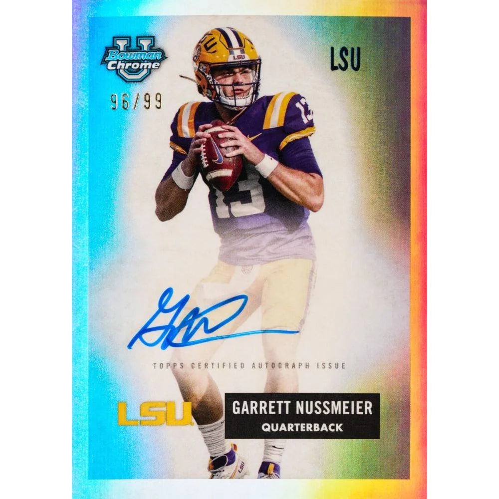 2024 Bowman Chrome University Football Monster Box (Winter Sale)
