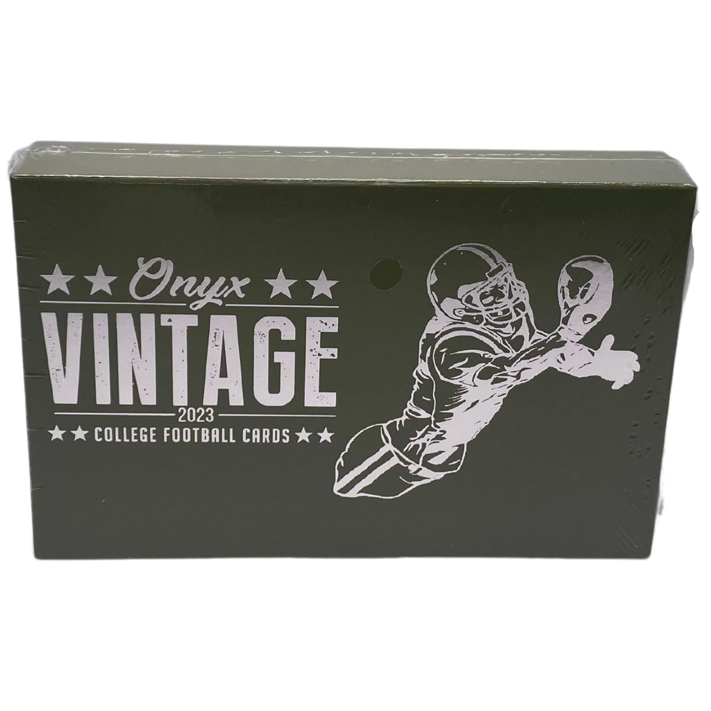 2023 Onyx Vintage College Football Hobby Box
