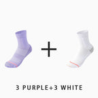 Mid-calf Breathable Women's Sport Socks (6 pairs）