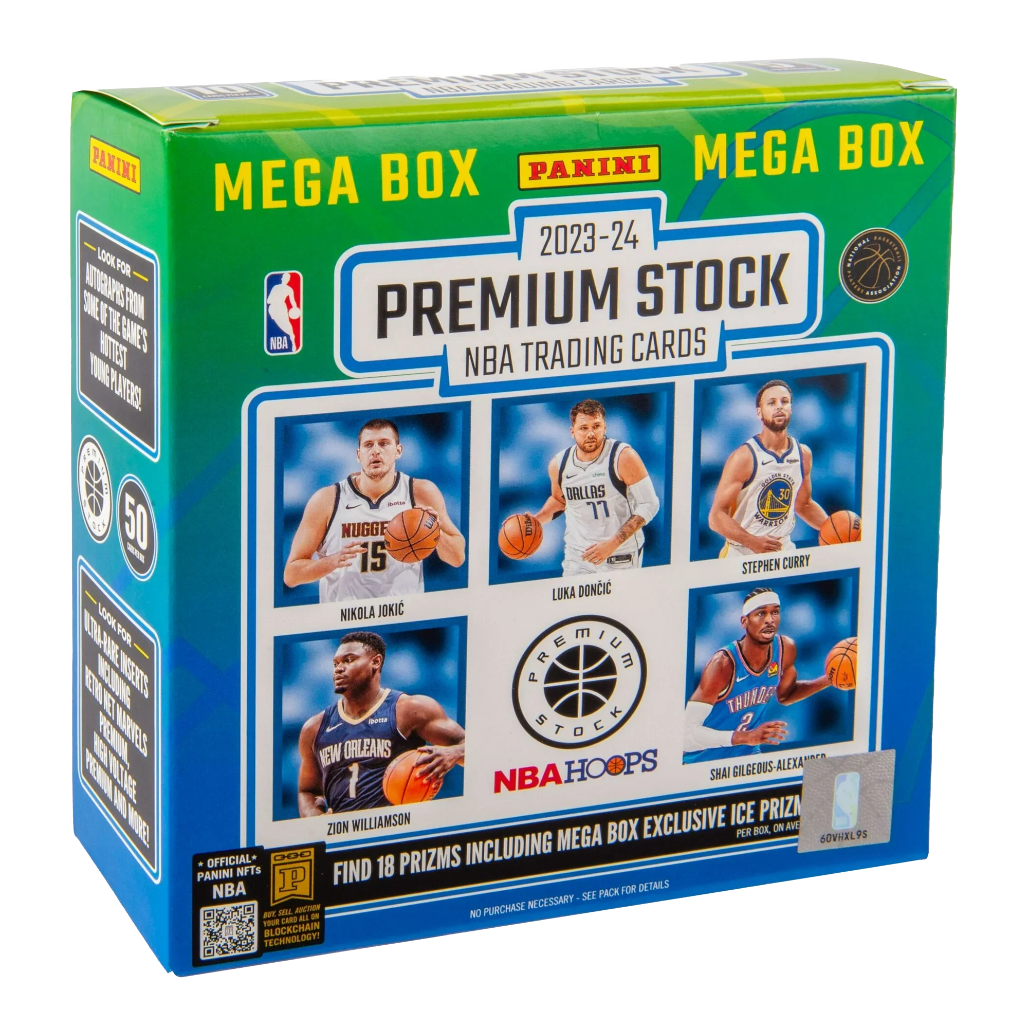 2023-24 Panini Hoops Premium Stock Basketball Mega Box
