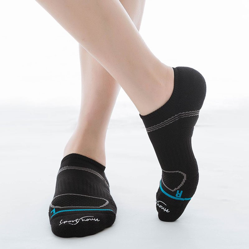 Men's Low Cut Breathable Running Socks(6 pairs）