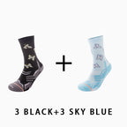 Women's Reflective Running Socks（6 pairs）