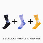Women's Professional Breathable Cycling Socks（6 pairs）