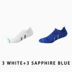 Men's Breathable Towel Sole Running Socks（6 pairs）