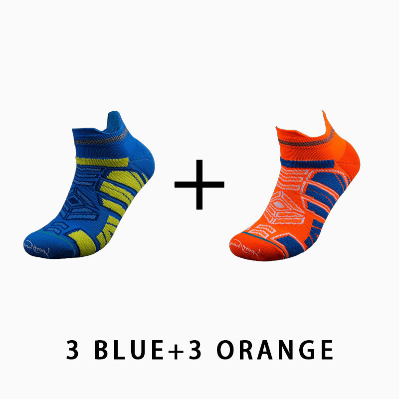 Breathable Men's Running Compression Socks（6 pairs）